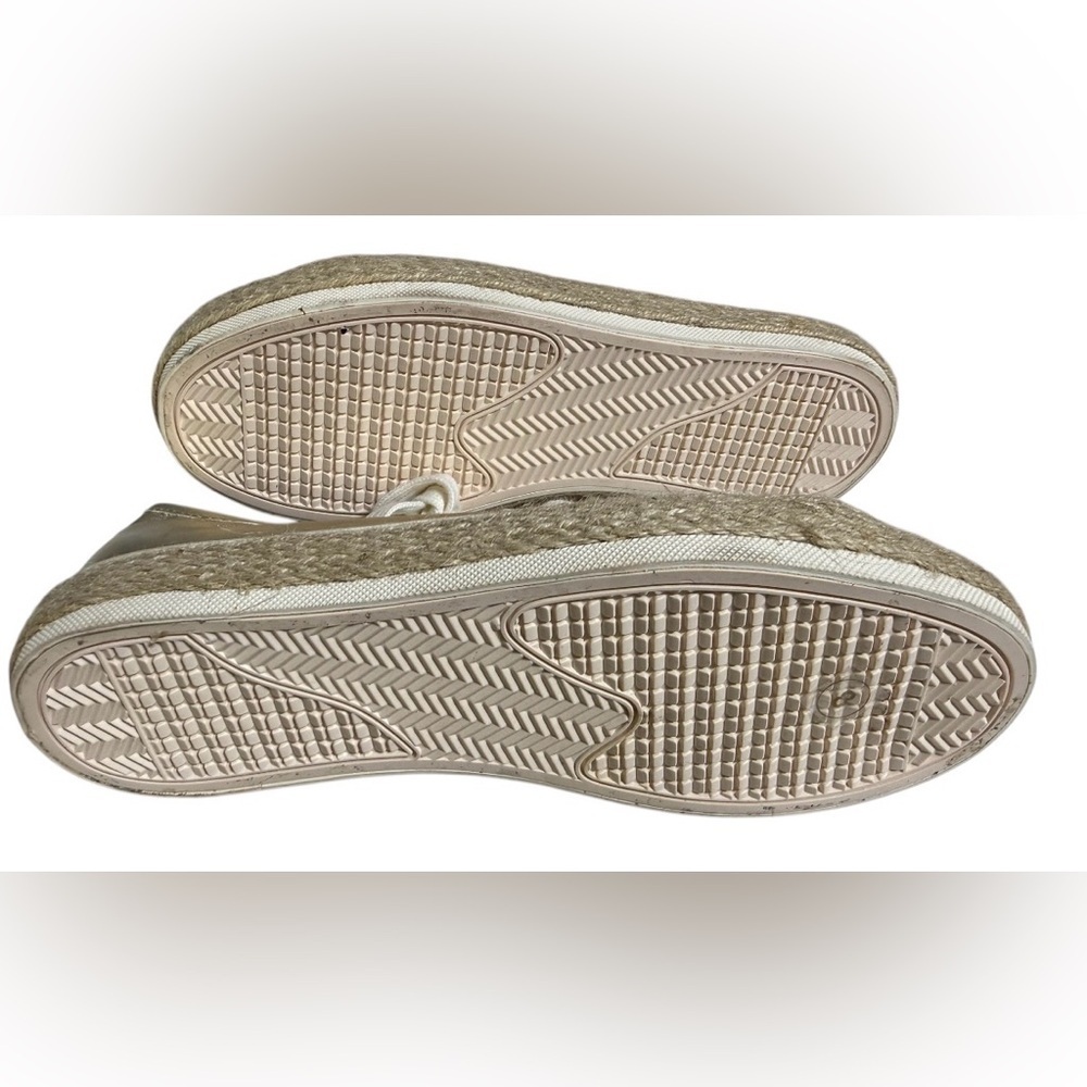 CRUZ GOLD ESPADRILLE SNEAKER BY MICHELLE MCDOWELL (NEW) - Picture 8 of 8